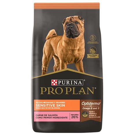 Pro Plan Adulto Sensitive Skin Perros De Razas Medianas Y Grandes 3 Kg