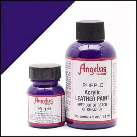 Angelus Leather Paint Purple