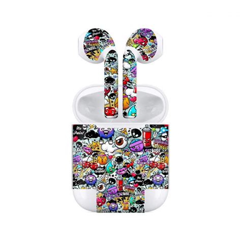 Airpods Fun Abstract Airpods Skins. – WrapCart Skins