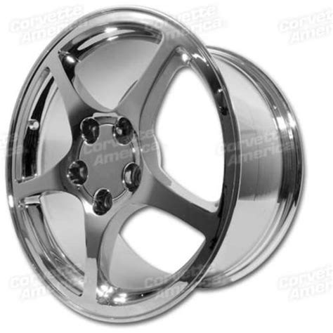 Wheel 00 02 Style Chrome Reproduction 17 X 85 88 04 Shop Replacement Wheels At Northern Corvette