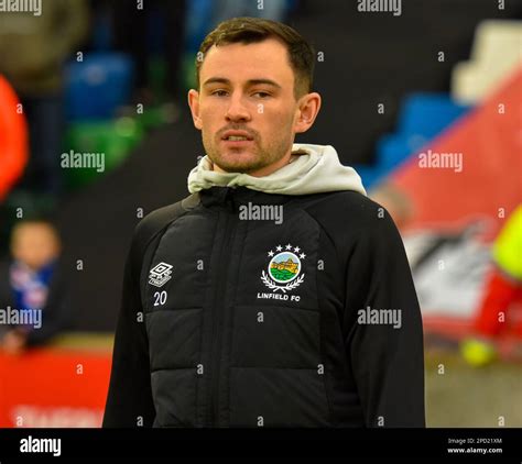 Stephen Fallon Linfield Fc Player Betmclean Cup Final Linfield