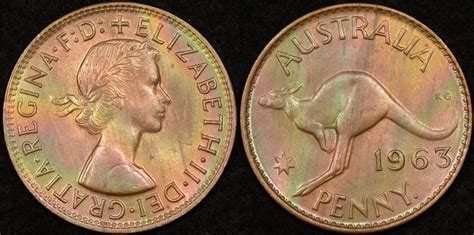 Australia Y Penny Choice Uncirculated The Purple Penny