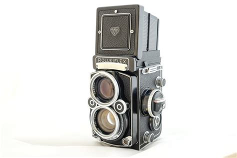 Rollei Rolleiflex F Planar Mm F Twin Lens Reflex Camera Tlr