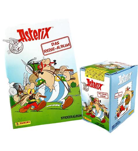 Panini Asterix L Album De Voyages Stickers Album Bo Te De