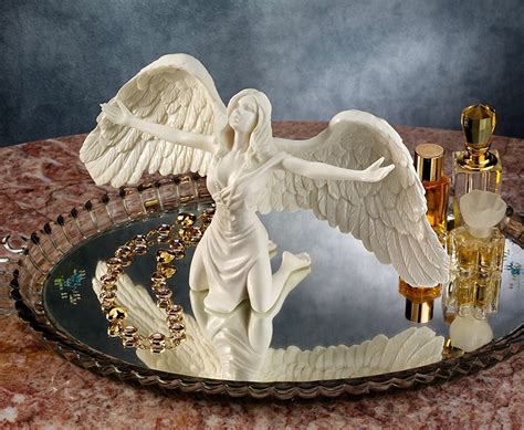 Kneeling angel figurine indoor angel figurines Baroque period ...