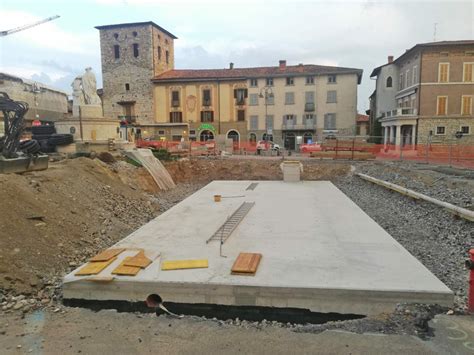 Trescore Lavori In Corso Cantiere In Centro Al Via La Fase Due