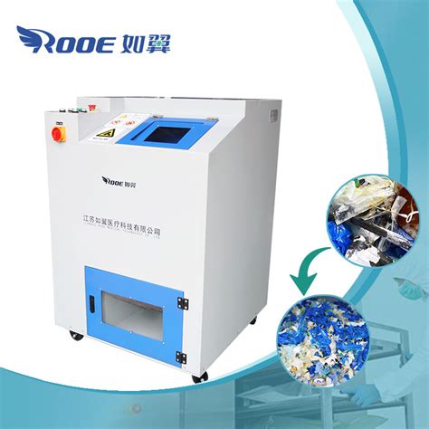 Solid Waste Shredder Biomedical Waste Shredder With Ultraviolet