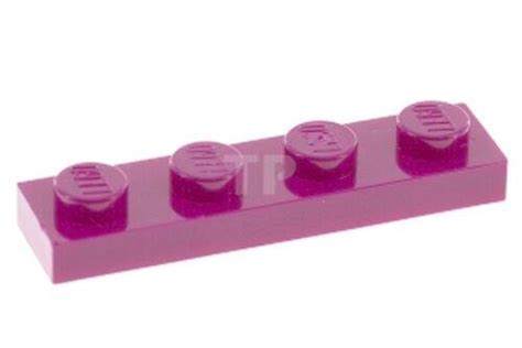 Comprar Lego Plate 1x4 Rosa Magenta PN 3710 CN 6037652 A Partir