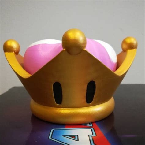 Bowsette Crown Cosplay Super Mario 3d Printed Etsy