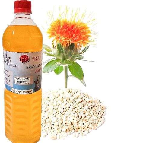 1 L Cold Pressed Safflower Oil at ₹ 500/bottle | Safflower Oil in ...