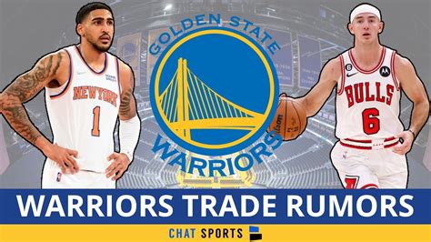 Warriors Trade Rumors Ft Alex Caruso Obi Toppin Jakob Poeltl