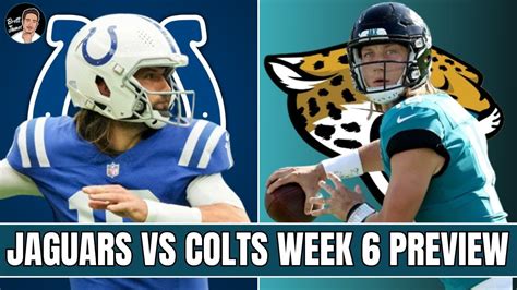 Jacksonville Jaguars Vs Indianapolis Colts Week 6 Preview Youtube