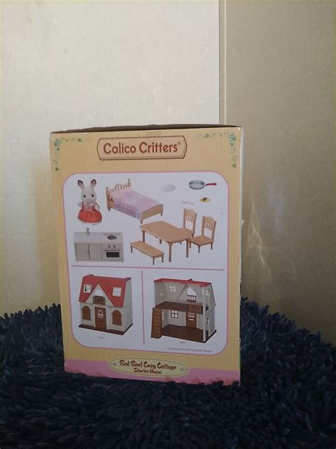 Calico Critters Red Roof Cozy Cottage Starter Home Ebay