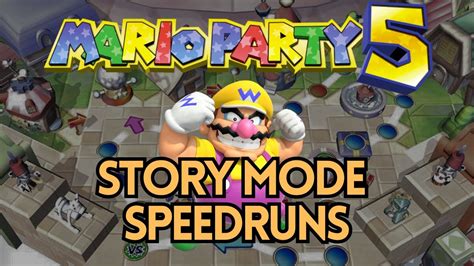 Mario Party Story Mode Speedruns Normal Mario Party Run Failed