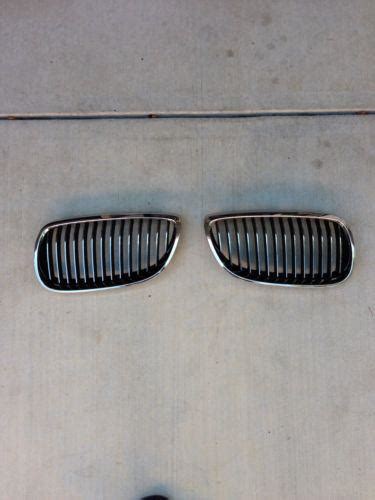 Buy Bmw E92 Or E93 Oem Front Grilles Grille Set Chrome Fits 335i 328i M3 In Los Gatos