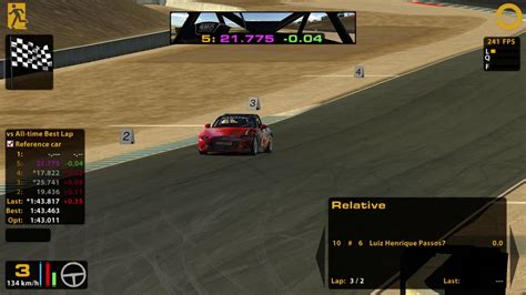 Iracing Mazda Mx Cup Laguna Seca Youtube