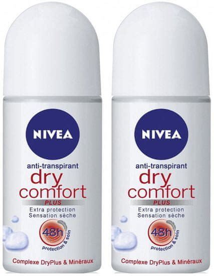 Nivea 2x Roll On Woman Dry Confidence 50 Ml Mallcz