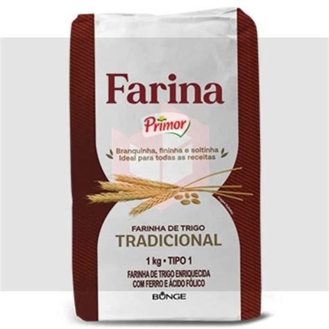 Farinha De Trigo Tradicional Farina 1kg