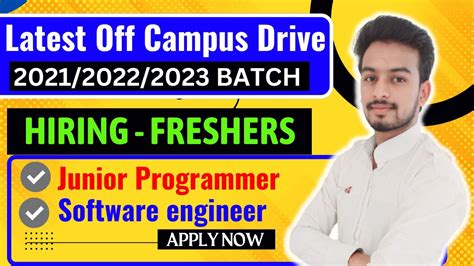 Latest Hiring Software Engineer Latest Off Campus Drive