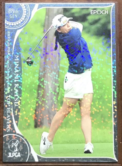 代購代標第一品牌－樂淘letao－【勝みなみ】06 2022 女子ゴルフ パラレル版レギュラーカード Jlpga Official Top