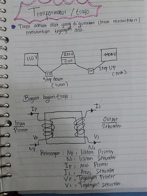 Perbedaan Trafo Step Up Dan Trafo Step Down Guru