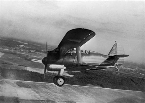 Polikarpov I-15, Soviet Fighter, 1935 Photograph by Ria Novosti