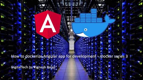 How To Dockerize Angular App For Development Docker Series Youtube