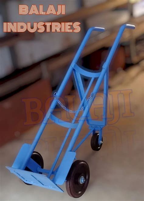 Mild Steel Gas Cylinder Trolley At Rs In Ahmedabad Id