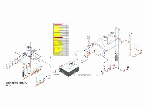 Details Isometrics Of Hydraulic Installations 161 51 Kb Bibliocad