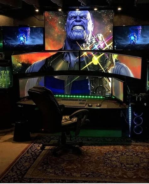 The Coolest Personal Pc Setup Collection Video Game Room Design Gaming Room Setup Computer Setup