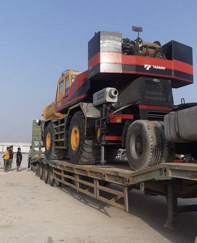 Doha Heavy Equipment Ton Tadano Crane For Sale Mzad Qatar