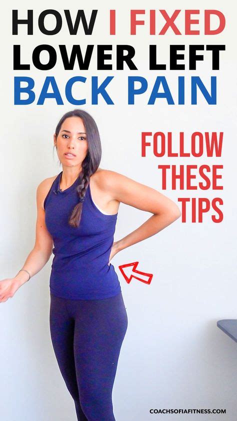 fast  left sideback pain relief