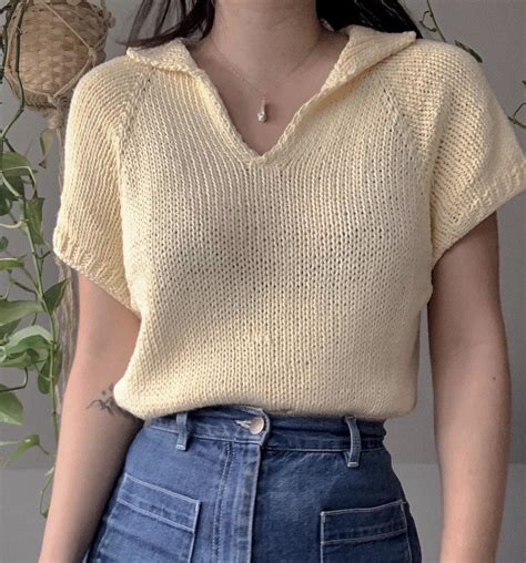 Cute Summer Crop Top Knitting Pattern Ideas Artofit