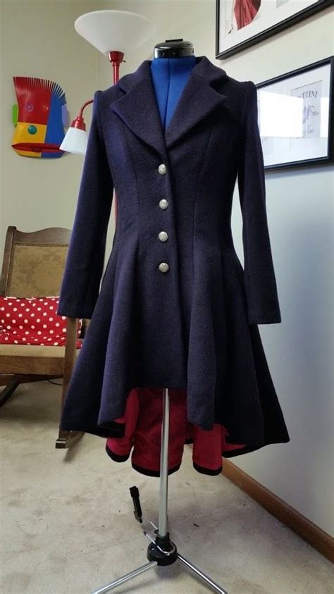 McCall S Misses Miss Petite Lined Coats Belt And Detachable Collar