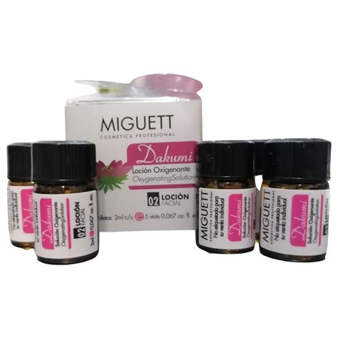 Ampolleta Dakumi Oxigenante Miguett Cosmetica Internacional