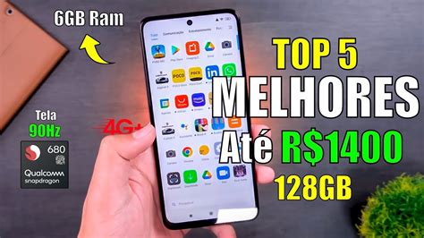 Os Melhores CELULARES Até 1400 REAIS em 2022 Bom e Barato YouTube