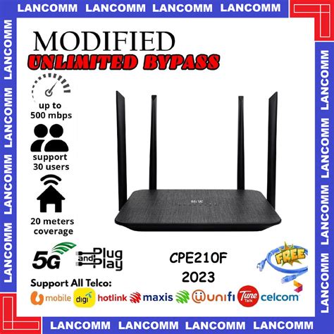 Gt Cpe F Modified Unlimited Hotspot G Lte Modem Router Mod Wifi