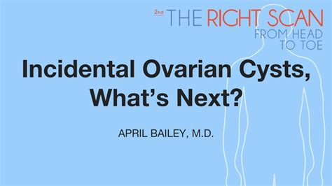 Incidental Ovarian Cysts What S Next YouTube