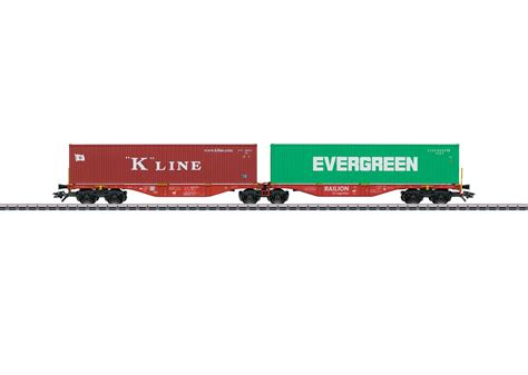 Doppel Containertragwagen Bauart Sggrss M Rklin Website De