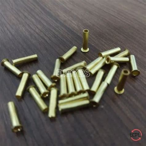 Brass Tube Tubular Rivets Golden at 850 pack टयबलर रवट in Navi