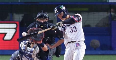 20歳のヤクルト・内山壮真が起死回生の同点3ラン 日本シリーズでの球団最年少本塁打 サンスポ