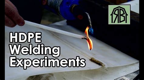 Hdpe Welding Experiments Diy Cyclone 4 Youtube