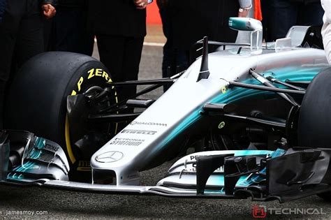 Mercedes AMG F1 W08 Front Wing Photo Gallery F1technical Net