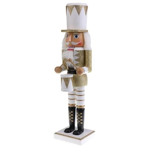 Cm Casse Noisette En Bois Figurine Batteur Peint La Main Objets De