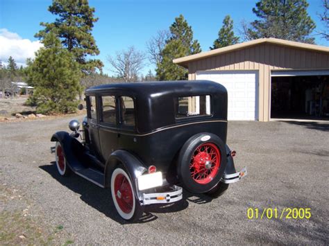 Town Sedan Briggs Body Classic Ford Model A For Sale