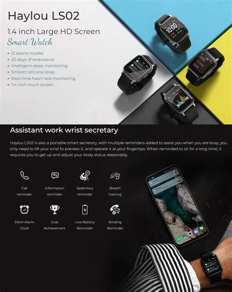 Haylou Ls02 Smart Watch Global Version Best Price In Bd