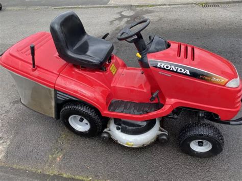 Honda Hf Ride On Mower Lawn Tractor Cut Mulch Collect Hydro