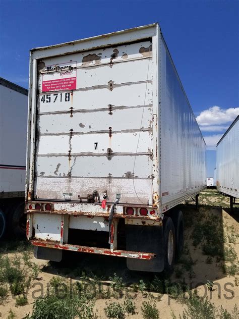 Sold 45 Foot Semi Trailer With Broken Roll Door — 1500