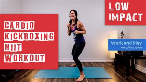 Low Impact Cardio Kickboxing Hiit Workout Youtube