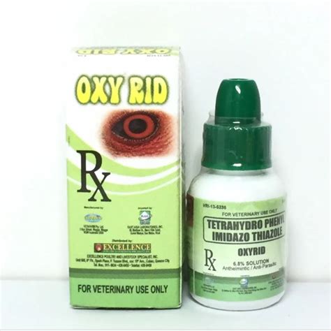 Oxy Rid Eye Worm Drops 5ml Dewormer For Gamefowl Shopee Philippines